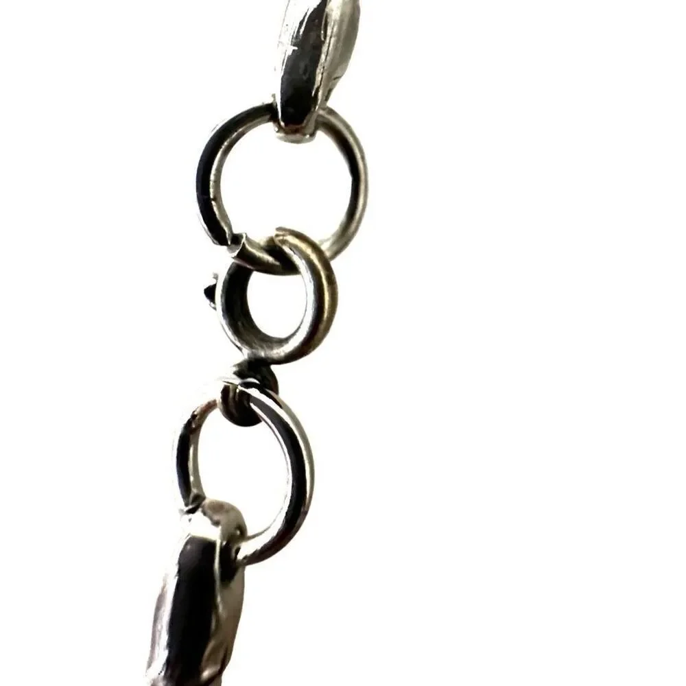 Vintage  Crystal Teardrop Necklace